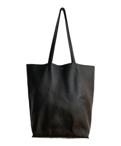 A.P.C.（アーペーセー）A.P.C. (アーペーセー) MAIKOショッピングトートバッグ ブラックの古着・服飾アイテム