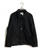 SOPH.ソフ）の古着「LIGHT MELTON WOOL COACH JACKET」｜ブラック