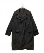 teatoraテアトラ）の古着「Device Coat P/デバイスPコート」｜ブラック