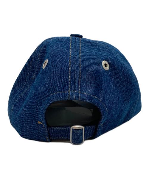 AMI PARIS（アミ パリス）AMI PARIS (アミ パリス) EMBROIDERY CAP/エンブロイダリー キャップ ブルーの古着・服飾アイテム