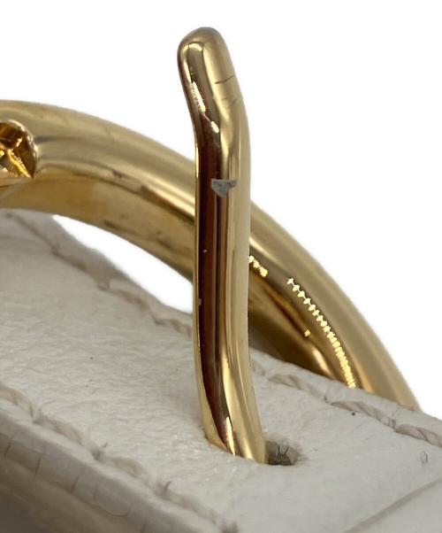 Salvatore Ferragamo（サルヴァトーレ フェラガモ）Salvatore Ferragamo (サルヴァトーレ フェラガモ) 2WAYバッグ ホワイトの古着・服飾アイテム