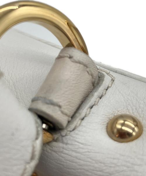 Salvatore Ferragamo（サルヴァトーレ フェラガモ）Salvatore Ferragamo (サルヴァトーレ フェラガモ) 2WAYバッグ ホワイトの古着・服飾アイテム