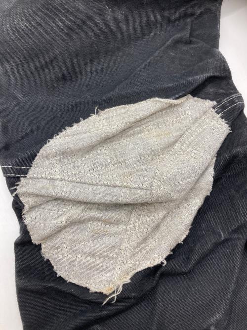 NEMETH（ネメス）NEMETH (ネメス) 立体裁断キャンバスクオーターパンツ ブラック サイズ:Ｌの古着・服飾アイテム