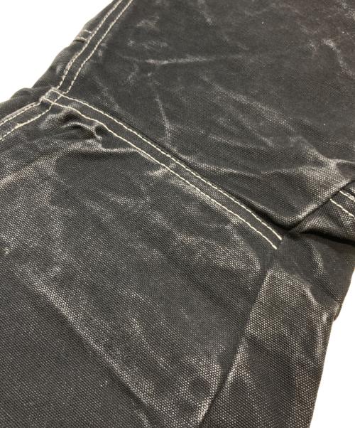 NEMETH（ネメス）NEMETH (ネメス) 立体裁断キャンバスクオーターパンツ ブラック サイズ:Ｌの古着・服飾アイテム