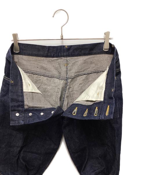 NEMETH（ネメス）NEMETH (ネメス) 復刻立体裁断デニムクォーターパンツ インディゴ サイズ:Ｌの古着・服飾アイテム