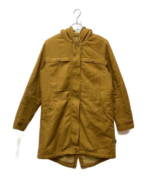 Patagonia（パタゴニア）Patagonia (パタゴニア) インサレーテッドプレーリードーンパーカ ブラウン サイズ:Ｌの古着・服飾アイテム