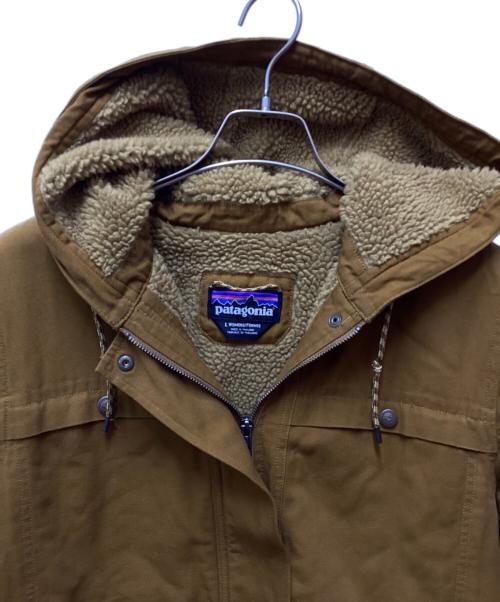 Patagonia（パタゴニア）Patagonia (パタゴニア) インサレーテッドプレーリードーンパーカ ブラウン サイズ:Ｌの古着・服飾アイテム