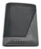 MARNIマルニ）の古着「Bi-Fold Wallet/バイフォールド ウォレット」｜ブラック