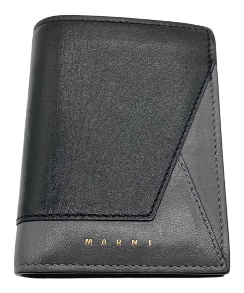 MARNI（マルニ）MARNI (マルニ) Bi-Fold Wallet/バイフォールド ウォレット ブラックの古着・服飾アイテム