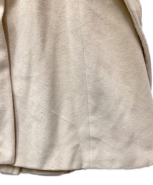 MaxMara（マックスマーラ）MaxMara (マックスマーラ) アンゴラブレンドウールコート ベージュ サイズ:42の古着・服飾アイテム