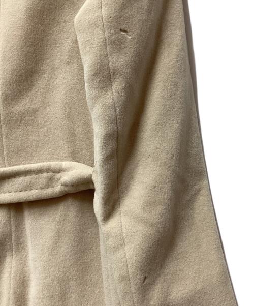 MaxMara（マックスマーラ）MaxMara (マックスマーラ) アンゴラブレンドウールコート ベージュ サイズ:42の古着・服飾アイテム