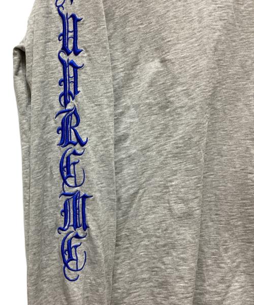 SUPREME（シュプリーム）SUPREME (シュプリーム) 24AW Old English L/S Top グレー サイズ:Lの古着・服飾アイテム