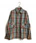 SAINT MICHAEL（セントマイケル）の古着「FLANNEL SHIRT CHECK BLUE」｜スカイブルー