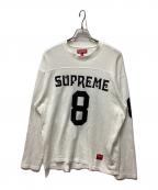 SUPREMEシュプリーム）の古着「25SS Affiliated L/S Football Top」｜ホワイト