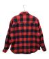 WACKO MARIA (ワコマリア) CHECK FLANNEL REGULAR COLLAR SHIRT/チェックフランネルレギュラーカラーシャツ レッド サイズ:Ｌ：18000円