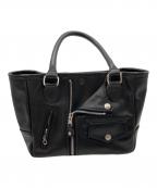 Schottショット）の古着「MINI RIDERS TOTE BAG/ミニライダーストートバッグ」｜ブラック