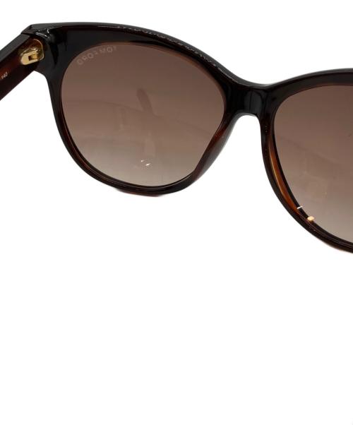 TOM FORD（トムフォード）TOM FORD (トムフォード) サングラス ブラウン・ブラック サイズ:57□14 140の古着・服飾アイテム