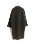 YOKE (ヨーク) Wool Cashmere Double Breasted Rever Coat/ウールカシミヤダブルブレストリバーコート ブラック サイズ:2：70000円