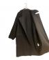 中古・古着 YOKE (ヨーク) Wool Cashmere Double Breasted Rever Coat/ウールカシミヤダブルブレストリバーコート ブラック サイズ:2：70000円