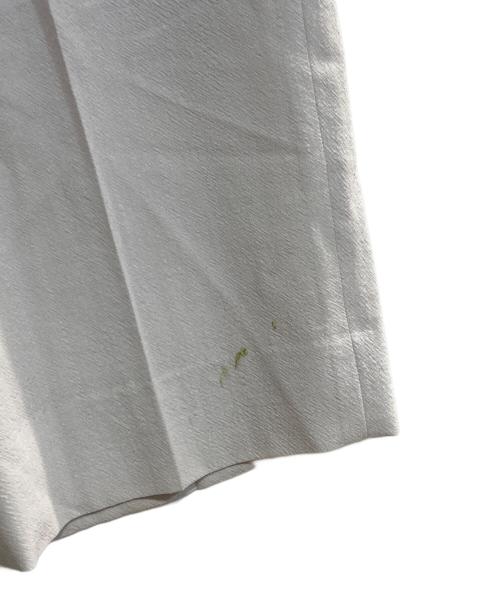 IRENISA（イレニサ）IRENISA (イレニサ) THE TOKYO (ザトーキョー) 別注ONE TUCKS STRAIGHT TROUSERS/ワンタック ストレート トラウザーズ グレー サイズ:2の古着・服飾アイテム