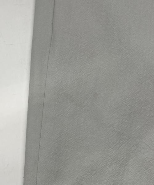 IRENISA（イレニサ）IRENISA (イレニサ) THE TOKYO (ザトーキョー) 別注ONE TUCKS STRAIGHT TROUSERS/ワンタック ストレート トラウザーズ グレー サイズ:2の古着・服飾アイテム