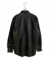 PAUL SMITH (ポールスミス) カウレザーシャツ ブラック サイズ:Ｌ：15000円