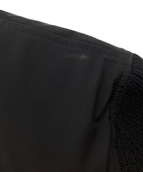 theory（セオリー）theory (セオリー) 袖ニットダウンジャケット ブラック サイズ:Mの古着・服飾アイテム