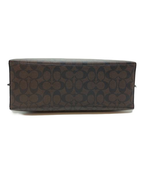COACH（コーチ）COACH (コーチ) モリーシグネチャートートバッグ ブラウンの古着・服飾アイテム