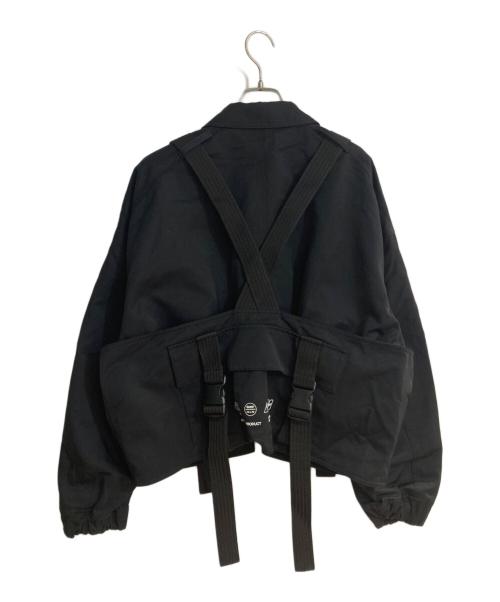 SHAREEF（シャリーフ）SHAREEF (シャリーフ) SHAREEF BODY VEST BLOUSON ブラック サイズ:2 未使用品の古着・服飾アイテム