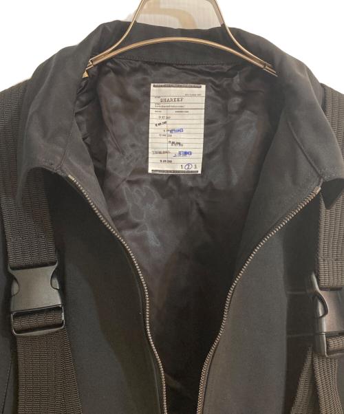 SHAREEF（シャリーフ）SHAREEF (シャリーフ) SHAREEF BODY VEST BLOUSON ブラック サイズ:2 未使用品の古着・服飾アイテム