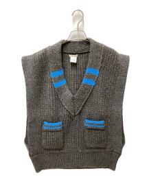 FUMIKA UCHIDA（フミカウチダ）の古着「3G Mix Shetland/OVER VEST」｜ベージュ