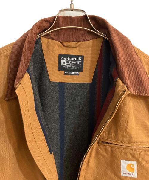 CarHartt（カーハート）CarHartt (カーハート) 21AW BLANKET-LINED DETROIT JACKET/ブランケットラインドデトロイトジャケット ブラウン サイズ:Mの古着・服飾アイテム