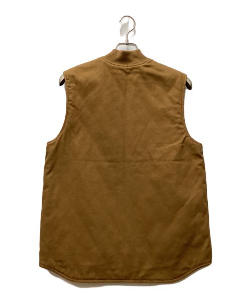 Carhartt WIP（カーハート ワーク イン プログレス）Carhartt WIP (カーハート ワーク イン プログレス) CLASSIC VEST/クラシックベスト ブラウン サイズ:Mの古着・服飾アイテム