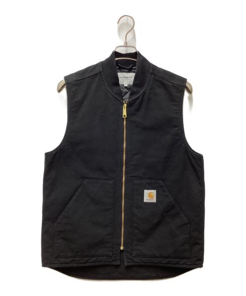 Carhartt WIP（カーハート ワーク イン プログレス）Carhartt WIP (カーハート ワーク イン プログレス) CLASSIC VEST/クラシックベスト ブラック サイズ:Mの古着・服飾アイテム