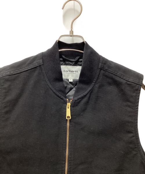 Carhartt WIP（カーハート ワーク イン プログレス）Carhartt WIP (カーハート ワーク イン プログレス) CLASSIC VEST/クラシックベスト ブラック サイズ:Mの古着・服飾アイテム