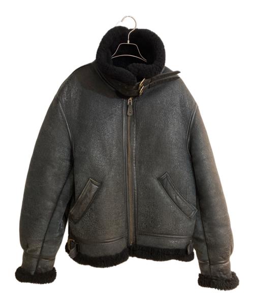 AVIREX（アヴィレックス）AVIREX (アヴィレックス) B-3ムートンジャケット ブラック サイズ:42の古着・服飾アイテム