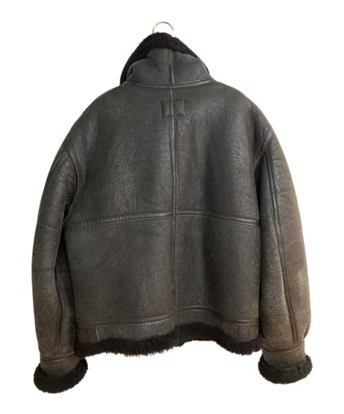 AVIREX（アヴィレックス）AVIREX (アヴィレックス) B-3ムートンジャケット ブラック サイズ:42の古着・服飾アイテム
