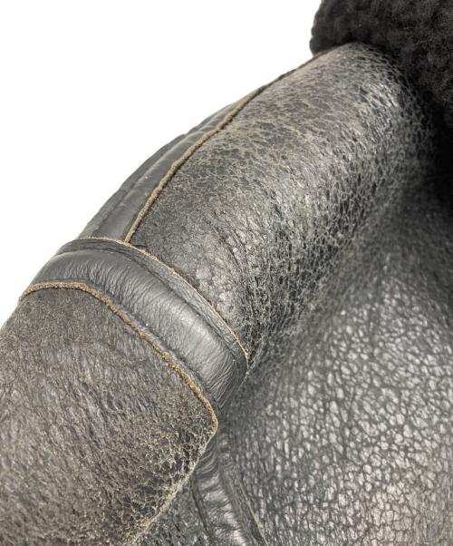 AVIREX（アヴィレックス）AVIREX (アヴィレックス) B-3ムートンジャケット ブラック サイズ:42の古着・服飾アイテム