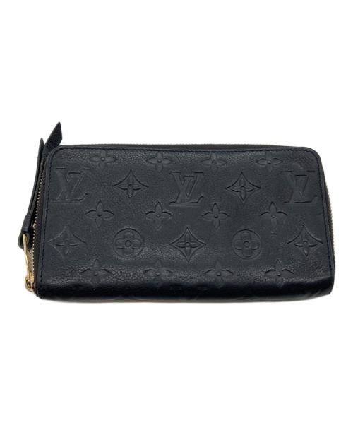 LOUIS VUITTON（ルイ ヴィトン）LOUIS VUITTON (ルイ ヴィトン) ラウンドファスナー財布 ネイビーの古着・服飾アイテム