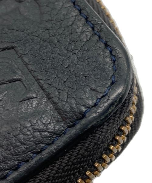 LOUIS VUITTON（ルイ ヴィトン）LOUIS VUITTON (ルイ ヴィトン) ラウンドファスナー財布 ネイビーの古着・服飾アイテム