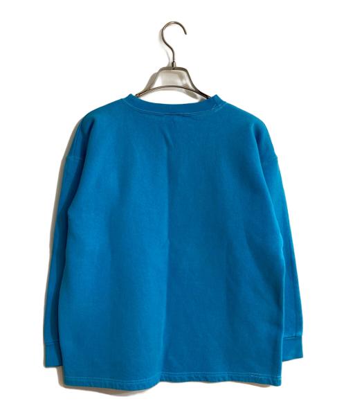 FUCT（ファクト）FUCT (ファクト) OLD ロゴクルーネックスウェット スカイブルー サイズ:Mの古着・服飾アイテム
