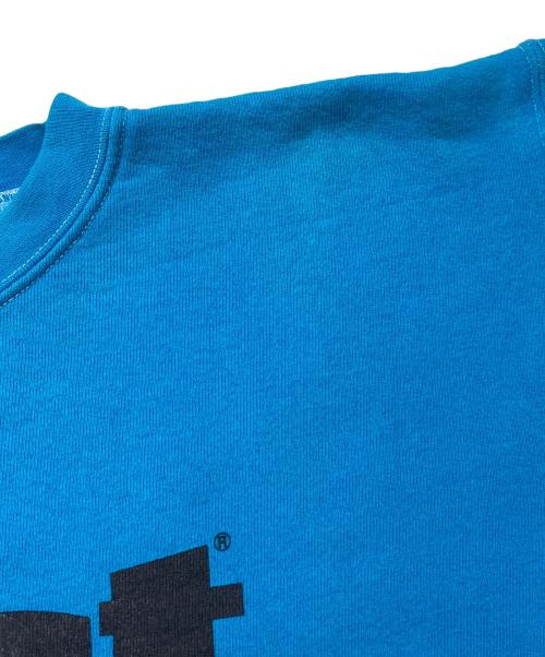 FUCT（ファクト）FUCT (ファクト) OLD ロゴクルーネックスウェット スカイブルー サイズ:Mの古着・服飾アイテム