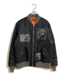 FUCT SSDD（ファクト）の古着「16AW MA-1ジャケット」｜ブラック