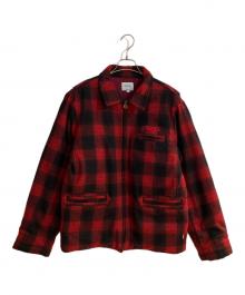FUCT SSDD（ファクト）の古着「15AW WOOL SPORTS JACKET/ウールスポーツジャケット」｜レッド