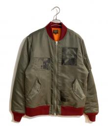 FUCT SSDD（ファクト）の古着「16AW MA-1ジャケット」｜カーキ