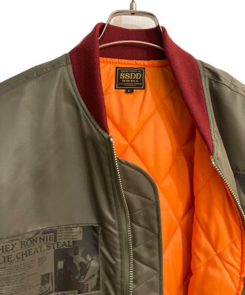 FUCT SSDD（ファクト）FUCT SSDD (ファクト) 16AW MA-1ジャケット カーキ サイズ:Ｌの古着・服飾アイテム