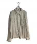 VISVIMビズビム）の古着「MAINSAIL SHIRT L/S/メインセイル シャツ ロングスリーブ」｜ベージュ