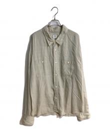 VISVIM（ビズビム）の古着「MAINSAIL SHIRT L/S/メインセイル シャツ ロングスリーブ」｜ベージュ