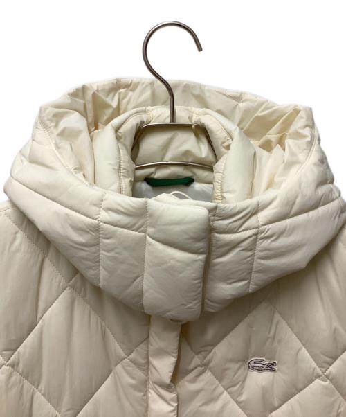 LACOSTE（ラコステ）LACOSTE (ラコステ) 撥水キルティングベスト ベージュ サイズ:40の古着・服飾アイテム
