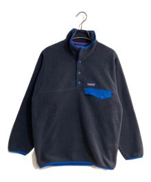 Patagonia（パタゴニア）の古着「ライトウェイト・シンチラ・スナップT・プルオーバー」｜ネイビー
